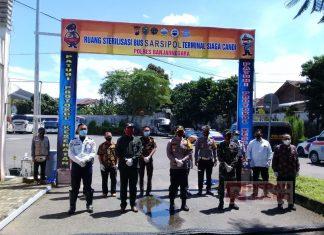 Ismawan Setya Handoko Hadiri Peresmian Ruang Sterilisasi Bus Sarsipol Terminal Siaga Candi