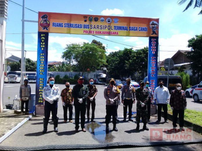 Ismawan Setya Handoko Hadiri Peresmian Ruang Sterilisasi Bus Sarsipol Terminal Siaga Candi