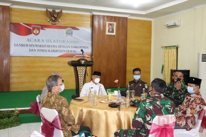 Ketua DPRD Demak Perkuat Sinergitas Bersama TNI