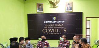 Ketua DPRD Demak Tekankan Penanganan Covid-19 Berbasis Teknologi