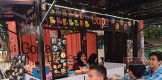 Laksanakan Mentoring, Kader Komunitas Juang Kota Tegal Kunjungi Usaha Goppa Drink