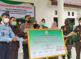 Komitmen Mbak Yuni Dukung Clean Goverment Dengan Kejari