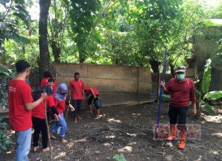 Aktualisasi Politik Hijau, DPC PDI Perjuangan Sragen Bersihkan Sungai