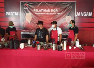 Kedai Kopi Mewabah, MHF Gelar Pelatihan Barista