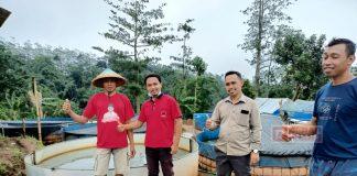 Sekretaris Ranting Watuaji Dampingi Kelompok Budidaya Ikan Tawar “Mina Tirta”