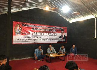 Serap Aspirasi Masyarakat, Agung Priyo Widodo Lirik Bidang Kesenian