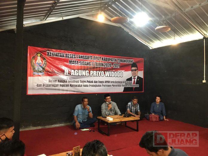 Serap Aspirasi Masyarakat, Agung Priyo Widodo Lirik Bidang Kesenian