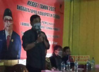 Serap Aspirasi Masyarakat, Agus Siswanto Gelar Reses di Desa Kentengsari