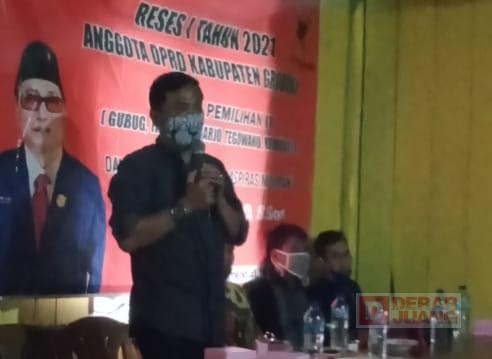 Serap Aspirasi Masyarakat, Agus Siswanto Gelar Reses di Desa Kentengsari