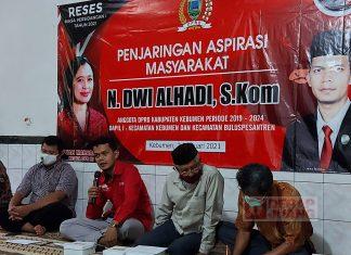 Serap Aspirasi Masyarakat, Noviandri Dwi Alhadi Selenggarakan Reses