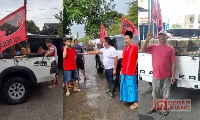 Sinergitas H. Rinduwan Bersama PAC Jati Peduli Korban Banjir