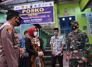 Sri Sumarni Terjun Langsung Monitoring Pelaksanaan PPKM Mikro