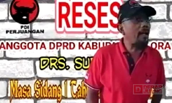 Subroto Gelar Reses Masa Sidang 1 melalui Zoom