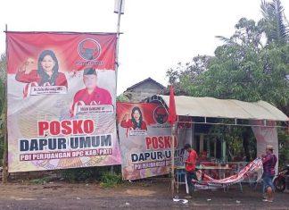 Tanggap Bencana, DPC PDI Perjuangan Pati Dirikan Dapur Umum