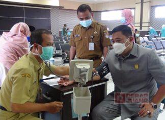 Taufik Nurhidayat Ajak Masyarakat Sukseskan Program Vaksinasi Covid-19