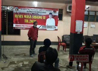 Trisno Sudarso, Gelar Reses Masa Sidang II untuk Mendengar Aspirasi Rakyat