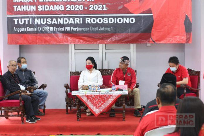 Tuti N Roosdiono Serap Aspirasi Masyarakat di Kota Salatiga