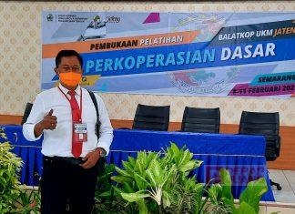 Wahju Djatmika Mengikuti Pelatihan Perkoperasian Dasar Balatkop UKM Provinsi Jawa Tengah