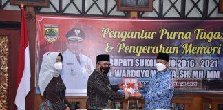 Rasa Haru Mengiringi Acara Perpisahan Bupati Sukoharjo