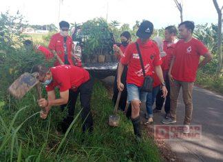 Kader PDI Perjuangan Kota Pekalongan Lakukan Penanaman Pohon