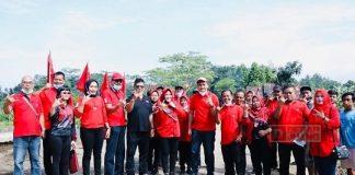 Memperingati HUT Partai, PDI Perjuangan Klaten Laksanakan Gerakan Bersih Sungai