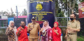 Peresmian Sumur Bor, Mbak Mitha Mendapat Antusias Warga Desa Kalijurang