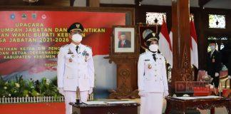 Resmi Dilantik, Pasangan Arif-Rista Siap Kerja dan Bawa Perubahan