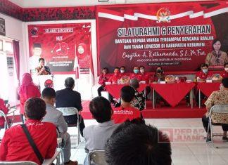 Kepedulian Mbak Casytha Terhadap Bencana Alam di Kebumen