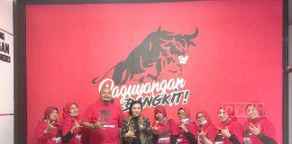 Mbak Mitha Kunjungi Kantor PAC PDI Perjuangan Paguyangan