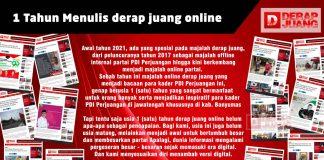 1 Tahun Menulis Derap Juang Online
