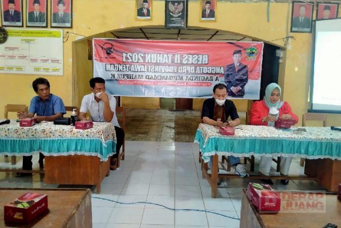 Abang Baginda Serap Aspirasi Masyarakat Desa Lejer Grobogan