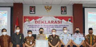 Afif Nurhidayat Hadiri Deklarasi Zona Integritas WBK dan WBBM