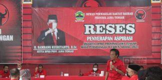 Bambang Kusriyanto Serap Aspirasi Ruang Terbuka di Kabupaten Semarang