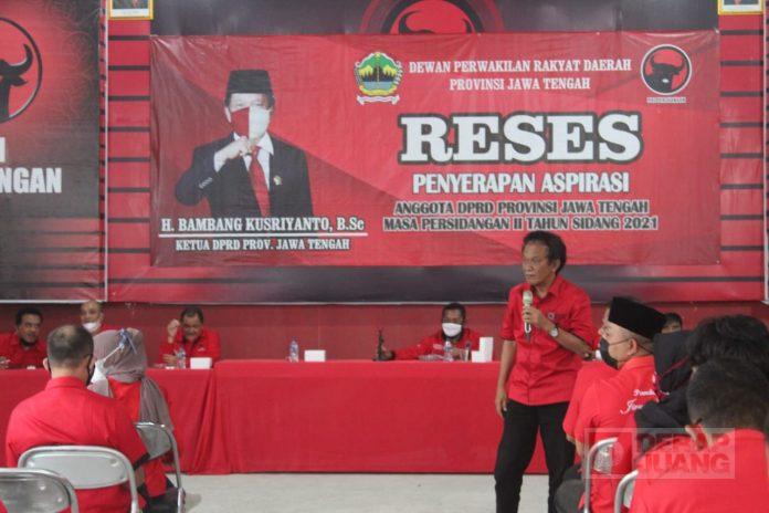 Bambang Kusriyanto Serap Aspirasi Ruang Terbuka di Kabupaten Semarang