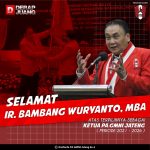 Bambang Patjul Resmi Nahkodai PA GMNI Jateng Periode 2021-2026