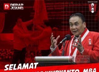 Bambang Patjul Resmi Nahkodai PA GMNI Jateng Periode 2021-2026
