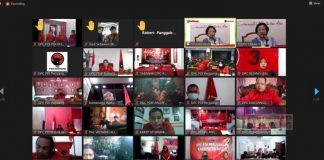 Banteng Brebes Ikuti Webinar DPP PDI Perjuangan