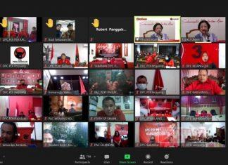 Banteng Brebes Ikuti Webinar DPP PDI Perjuangan