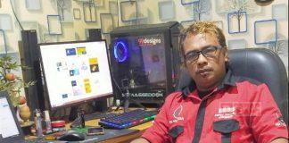 Baril, Pengurus Ranting Tegalarum Jadi Desain Grafis Internasional