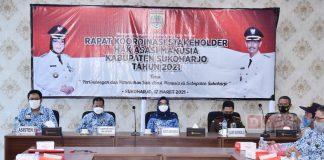 Etik Suryani Buka Rakor Stakeholder HAM