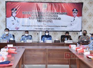 Etik Suryani Buka Rakor Stakeholder HAM