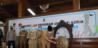 Bupati Kebumen Resmi Luncurkan Program 100 Hari Kerja