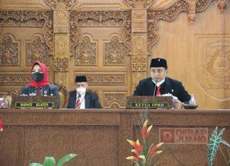 Bupati Klaten Masa Bakti 2021-2026 Sampaikan Pidato Pertama