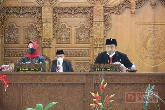 Bupati Klaten Masa Bakti 2021-2026 Sampaikan Pidato Pertama