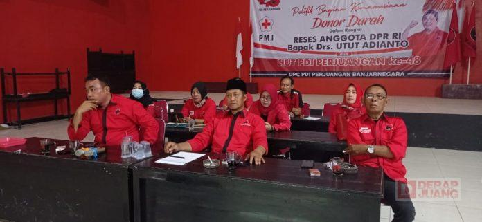 DPC PDI Perjuangan Banjarnegara Ikuti Webinar ke-3 Balitpus DPP Partai