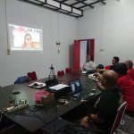 DPC PDI Perjuangan Banyumas Ikuti Webinar IV Bersama Balitpus DPP Partai