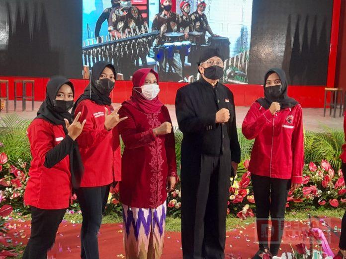 DPC PDI Perjuangan Blora Hadiri Rangkaian HUT PDI Perjuangan ke-48