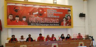 DPC PDI Perjuangan Brebes Ikuti Peresmian Rumah Budaya PDI Perjuangan Secara Virtual