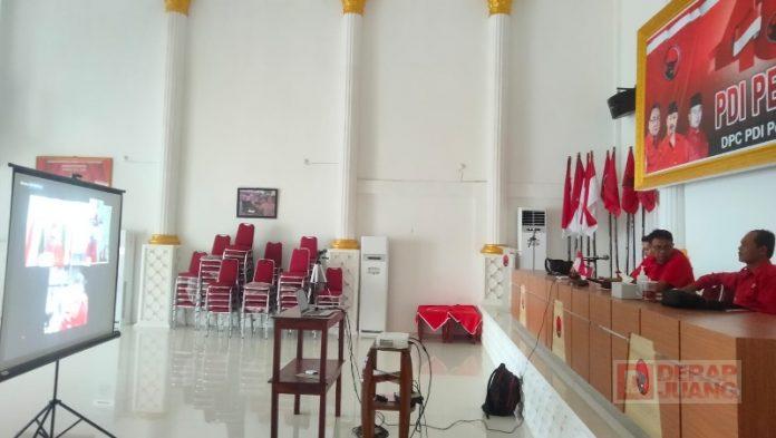 DPC PDI Perjuangan Brebes Turut Andil dalam Rapat Virtual Persiapan Rakernas II (3)