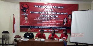 DPC PDI Perjuangan Kota Magelang Lakukan Koordinasi 2 Pilar Partai